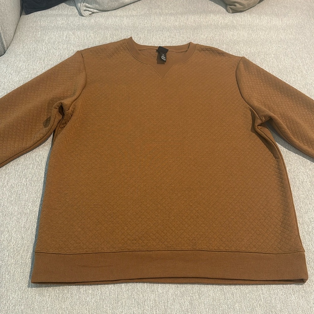 H&M Brown Crewneck Sweater Size Large